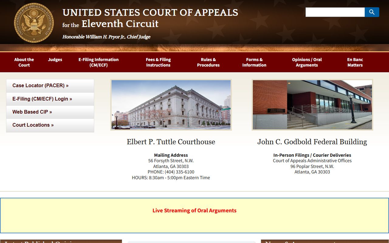 Irwin County Superior Court page Eleventh Circuit federal appeals